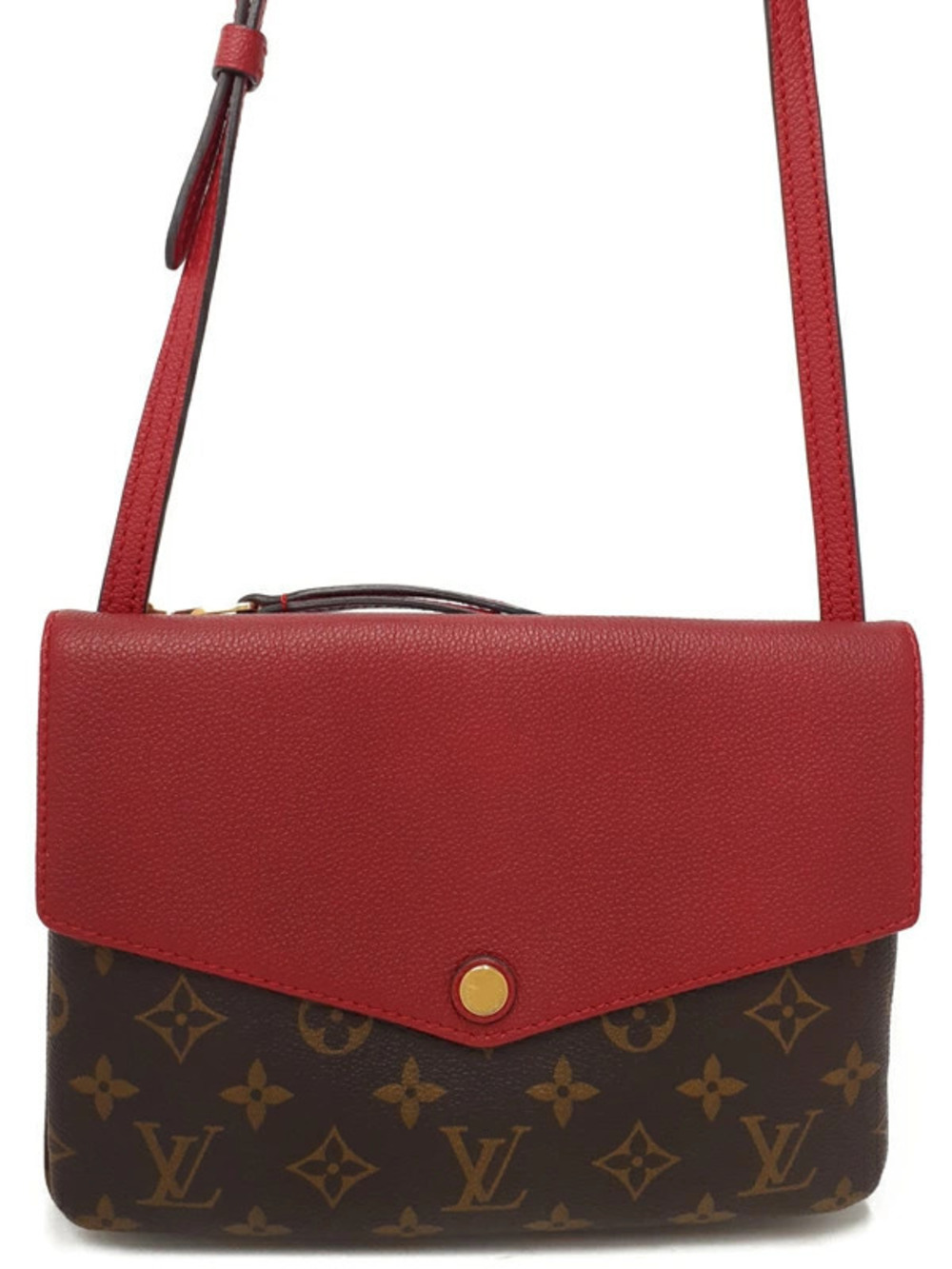 Louis Vuitton Monogram Twice Shoulder Bag